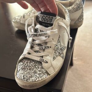 Golden Goose Glitter Sneakers